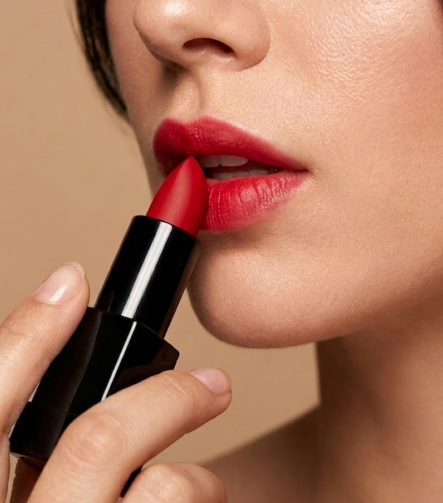 Lipstick LS 001 stay focus beglowi applied application